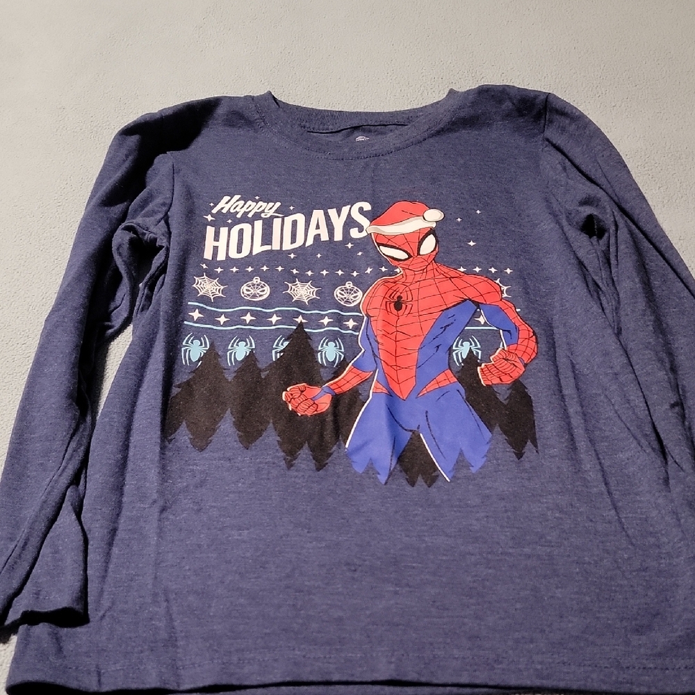 Spider-Man Holiday Long Sleeve Shirt
